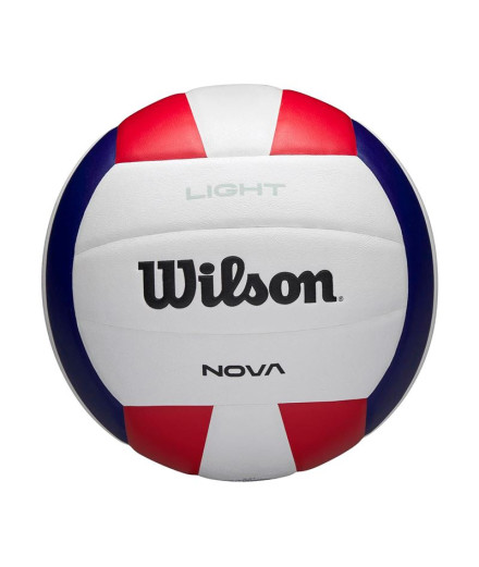Balle de Volley-ball Wilson Nova Light Vb Blanc/Rouge/Marine Balle de Volley-ball Wilson Nova Light Vb Blanc/Rouge/Marine