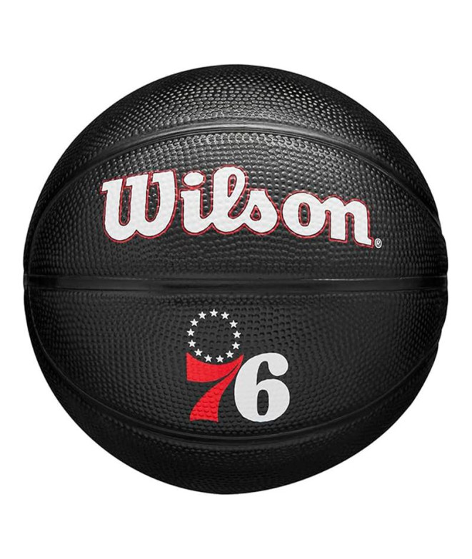 Pelota de Baloncesto Wilson NBA Team Tribute Mini Phil 76Ers