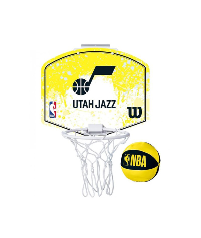 Canasta de Baloncesto Wilson NBA Team Mini Hoop Utah Jazz