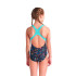 Bañador de Natación Arena Confetti Niño Negro Multi