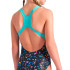 Bañador de Natación Arena Confetti Niño Negro Multi