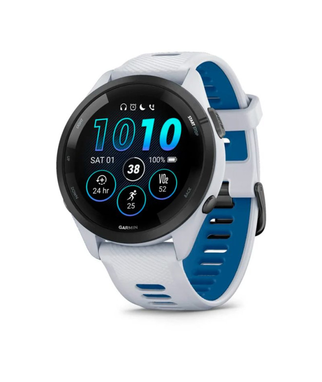 Reloj Garmin Forerunner 265, Wifi Gps Eu / Pac Blanco/Azul