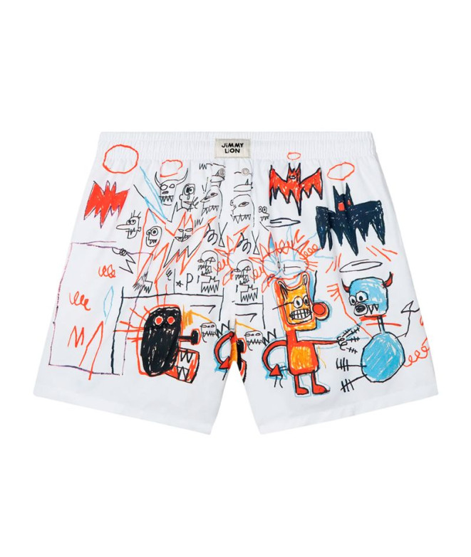 Maillot de bain Jimmy Lion Basquiat Batman