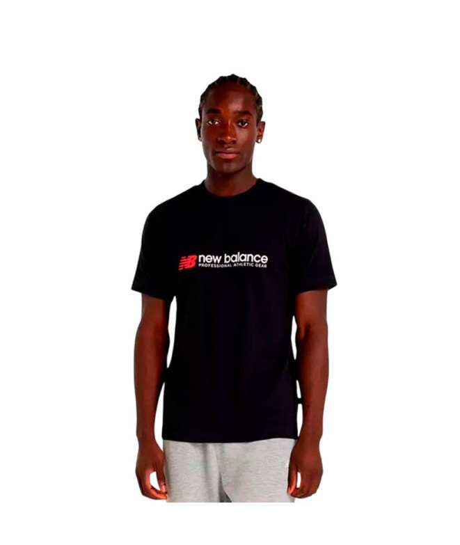 Camiseta de Fitness New Balance Professional Athletics Homem Bk