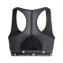 Sutiã esportivo de Fitness adidas Powerreact Training Mulher Preto