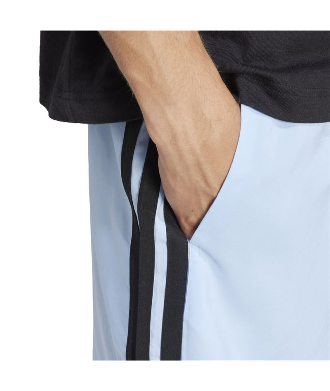 Calça adidas 3Bandas Chelsea Homem Azul/Preto