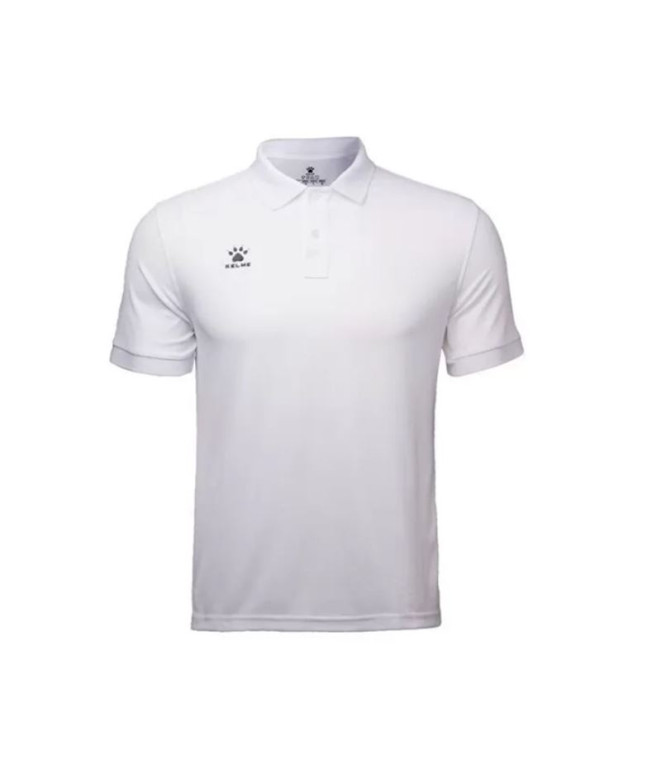 Polo de Fútbol Kelme Short Sleeve Polo Hombre Blanco