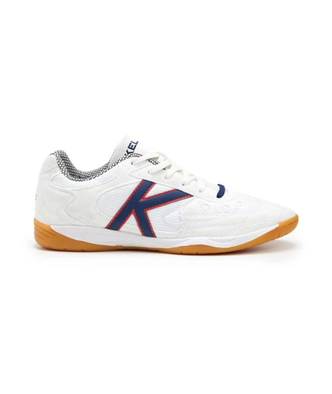 Sapatilhas de Futsal Kelme Indoor Copa Branco