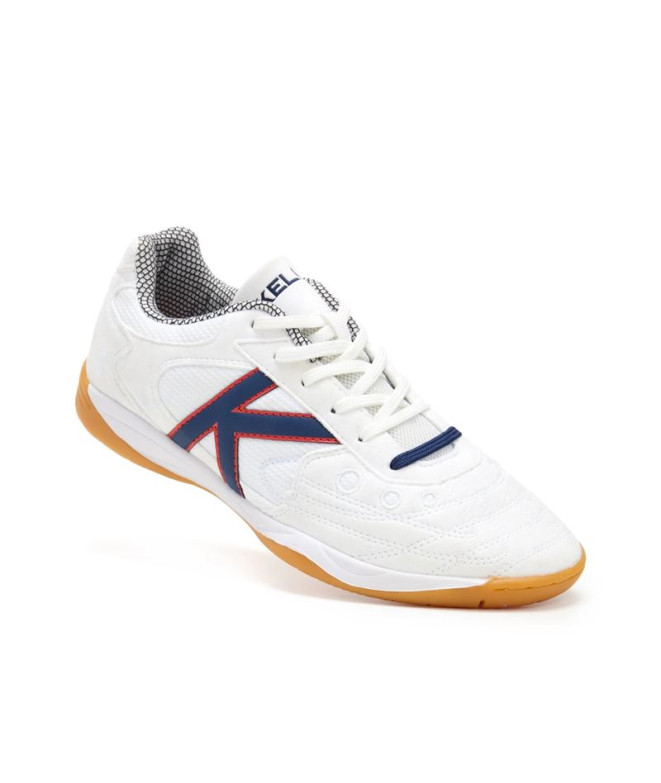 Chaussures de Futsal Kelme Indoor Copa Blanc