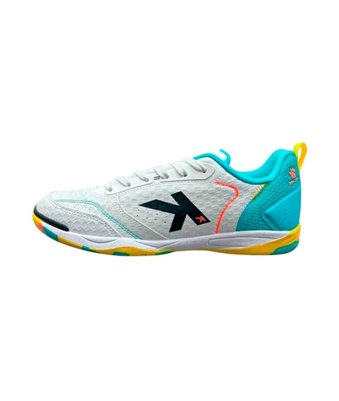 Sapatilhas de Futsal Kelme Goleiro Ss25 Branco