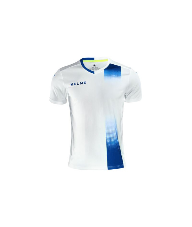 Camiseta de Fútbol Kelme Alicante Hombre Blanco-Royal Azul