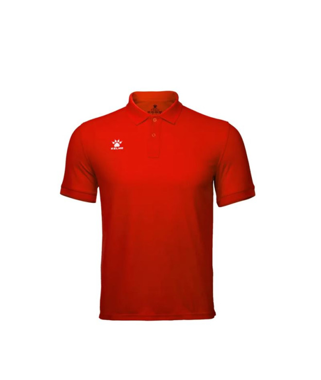 Polo de Fútbol Kelme Polo Street Kids Infantil Rojo