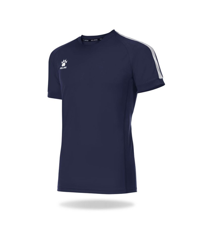 Camiseta de Fútbol Kelme Global Hombre Marino y Blanco