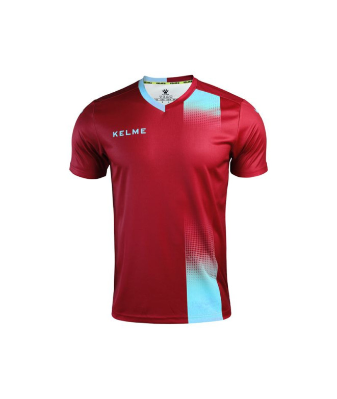 Camiseta de Futebol Kelme Alicante Homem Granate e Celeste