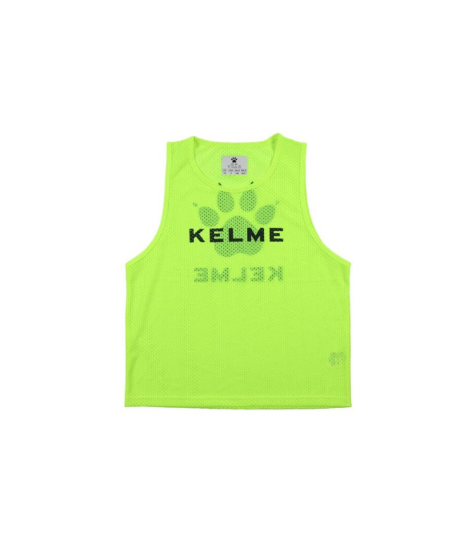 Ensemble de Football Kelme Pracrice Vest Enfant Enfant Jaune-Noir