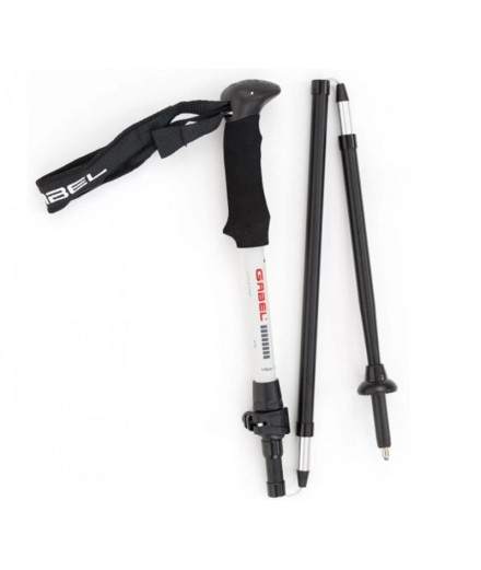 Bâton Gabel Xtr Alu Ef (1 paire) Noir 110-130 cm 2
