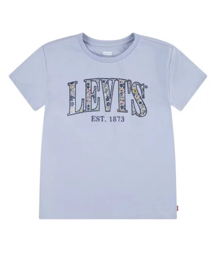 Camiseta Levi's Lvg Ss Seasonal Graphic Niña Kentucky Azul Camiseta Levi's Lvg Ss Seasonal Graphic Niña Kentucky Azul