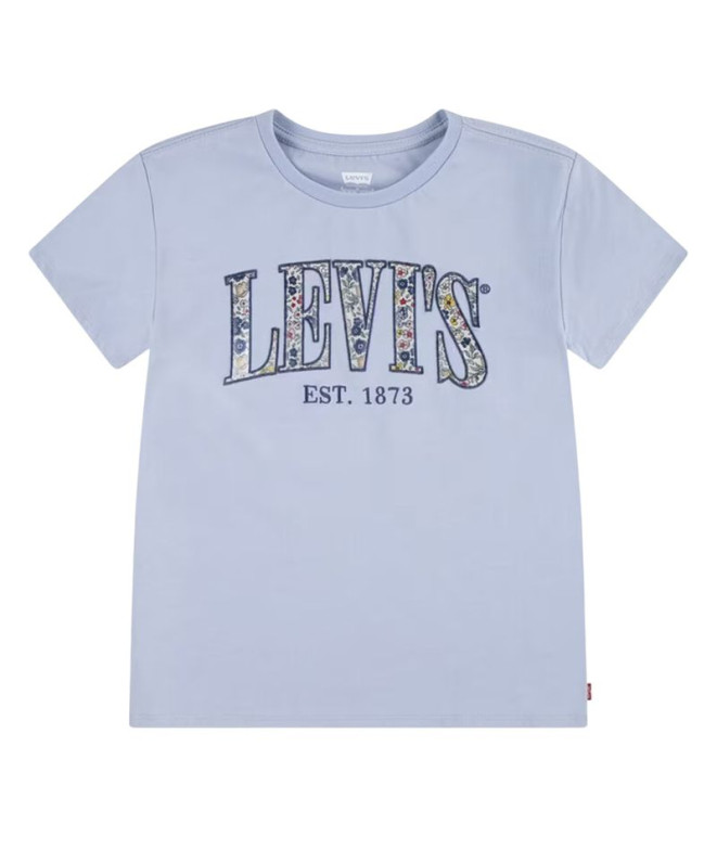 Camiseta Levi's Lvg Ss Seasonal Graphic Niña Kentucky Azul