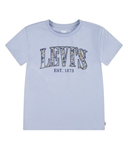 Camiseta Levi's Lvg Ss Seasonal Graphic Menina Kentucky Azul