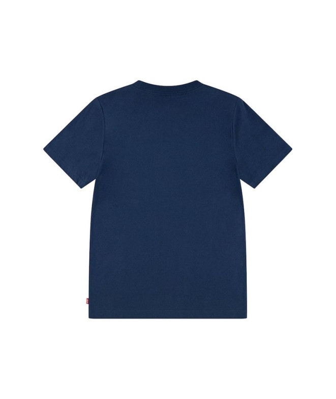 T-shirt Levi's Lvb Cast Off Enfant Dress Blues
