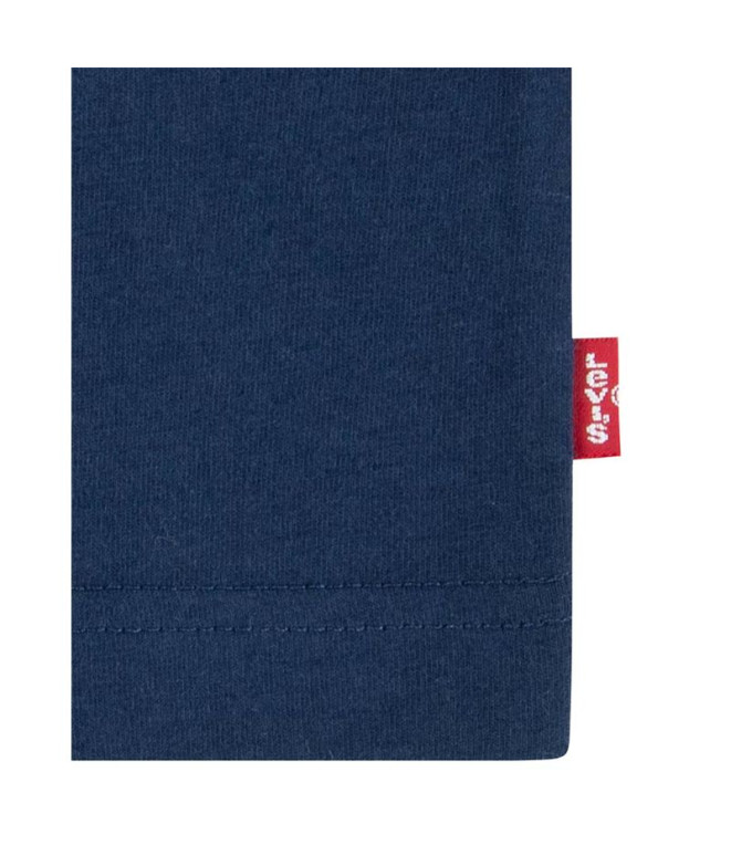 Camiseta Levi's Lvb Cast Off Niño Dress Blues