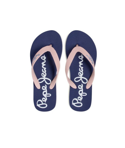 Chaussures Pepe Jeans Bay Beach Brand Femme Rose Pâle 2