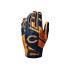 Gants de Football américain Wilson Ad Nfl Stretch Fit Ch Bleu/Orange