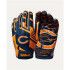 Luvas de Futebol Americano Wilson Ad Nfl Stretch Fit Ch Azul/Laranja