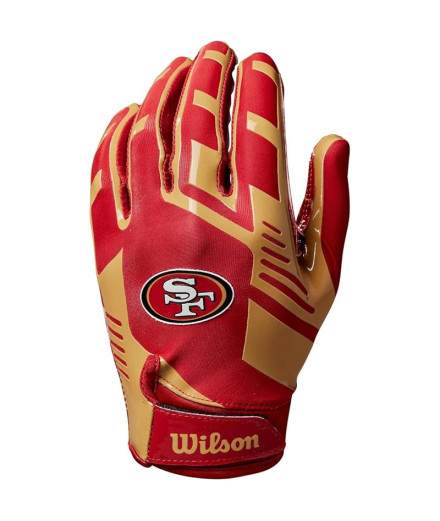 Gants de Football américain Wilson Ad Nfl Stretch Fit Sf...