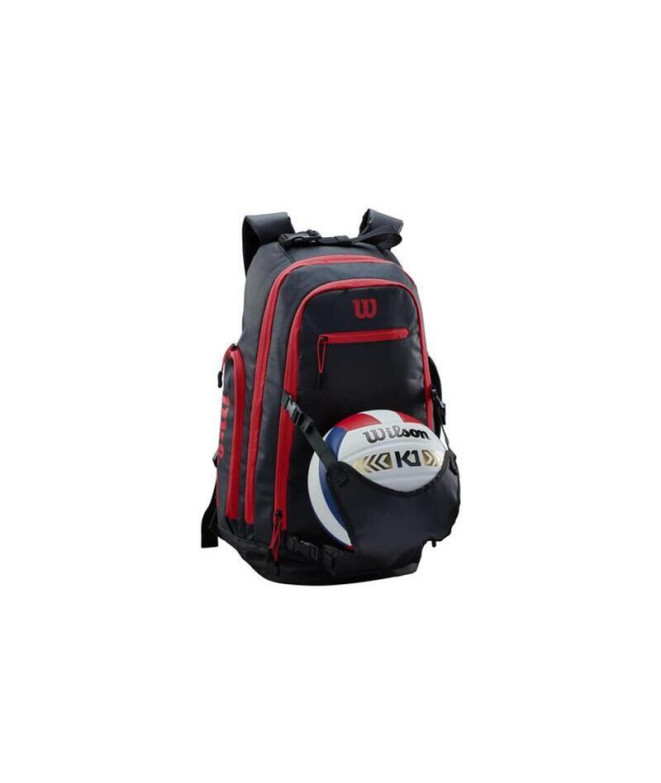 Mochila de Baloncesto Wilson Wilson Backpack Rd Rojo/Negro