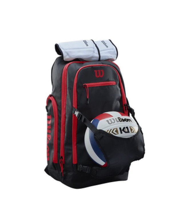 Mochila Wilson Backpack Rd Rojo/Negro