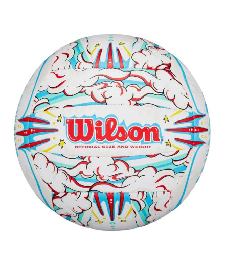 Pelota de Voleibol Wilson Graffiti Peace Vb New White...