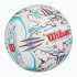 Balle de Volley-ball Wilson Graffiti Peace Vb Nouveau Blanc Bleu De Blanc Bleu