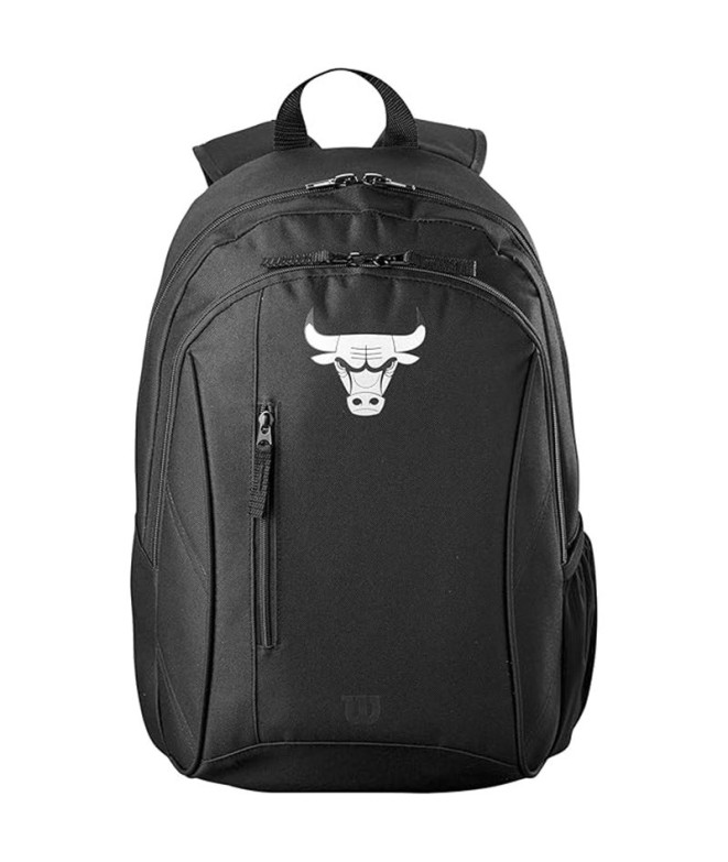 Mochila de Baloncesto Wilson NBA Team Backpack Chi Negro Chicago