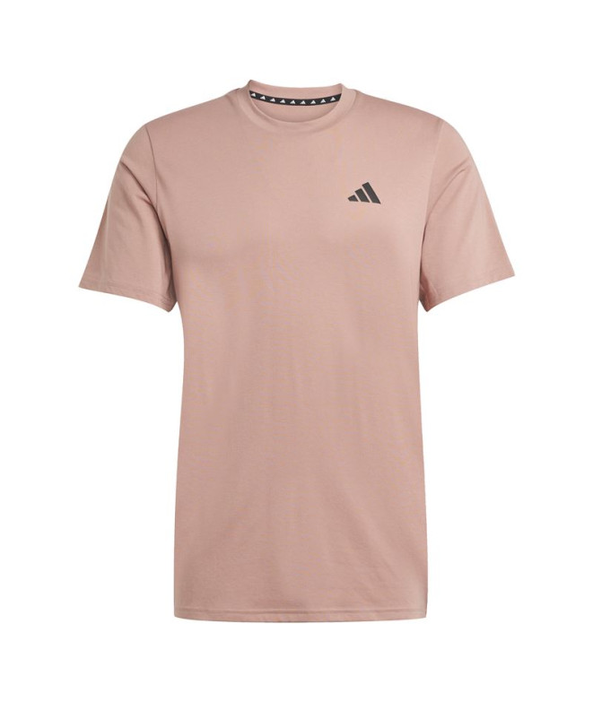 Camiseta de Fitness adidas Tr-Es Fr Hombre Rosa/Negro