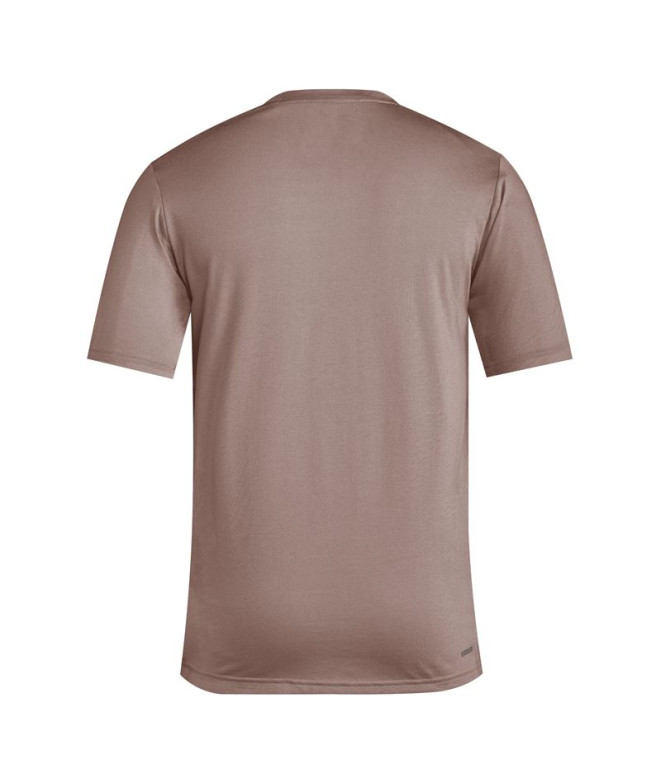 T-shirt de Fitness adidas Tr-Es Fr Homme Rose/Noir