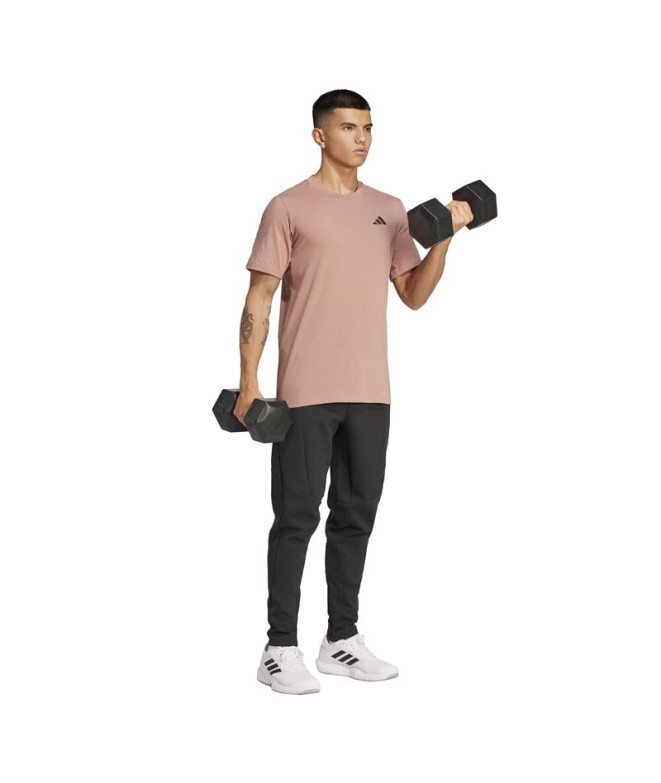 T-shirt de Fitness adidas Tr-Es Fr Homme Rose/Noir