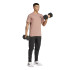 Camiseta de Fitness adidas Tr-Es Fr Hombre Rosa/Negro