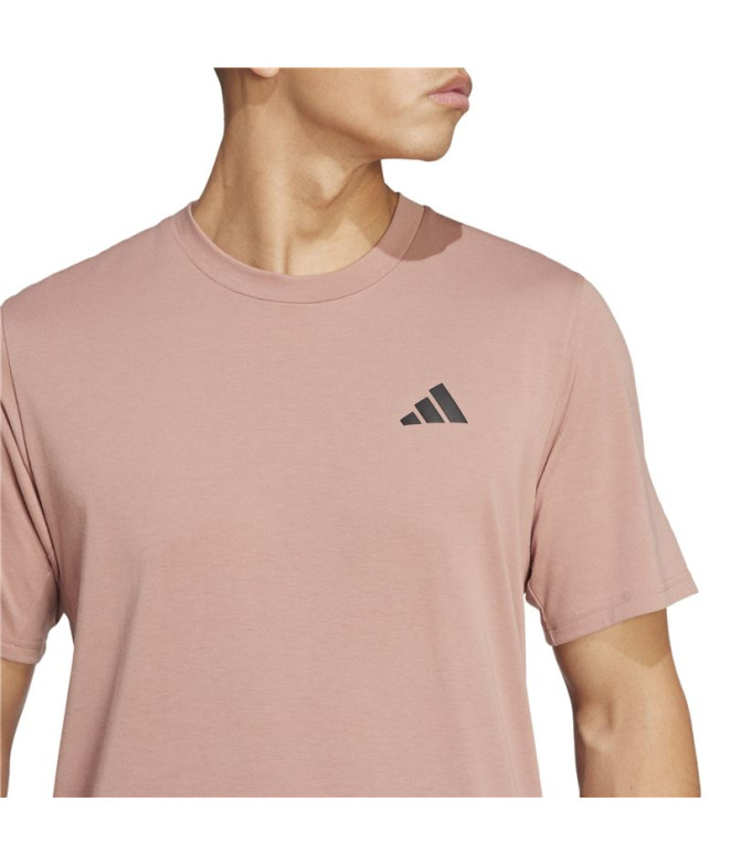 T-shirt de Fitness adidas Tr-Es Fr Homme Rose/Noir