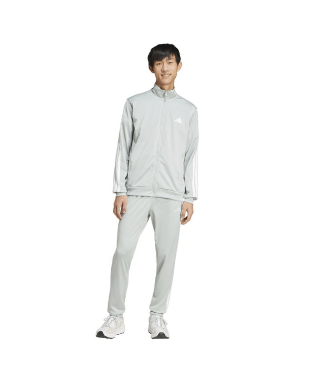 Chandal adidas 3 Bandas Tr Tt Ts Homme Argent