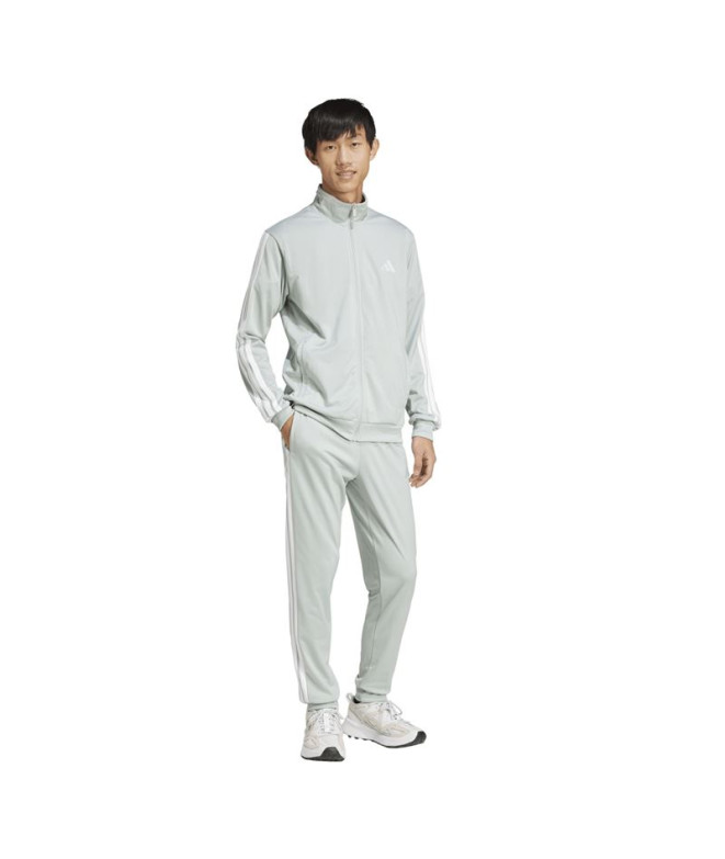 Chandal adidas 3 Bandas Tr Tt Ts Homme Argent