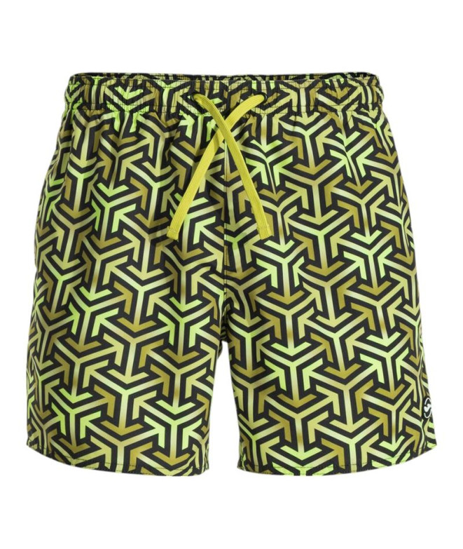 Bañador De Playa Y Piscina Joma Party Verde Niño