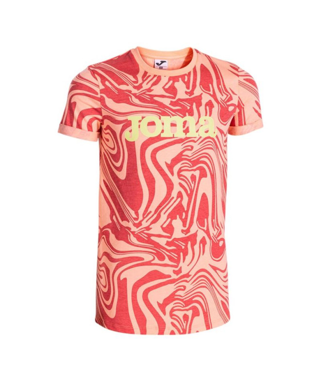 Camiseta De Montaña Joma Camp Naranja Niña