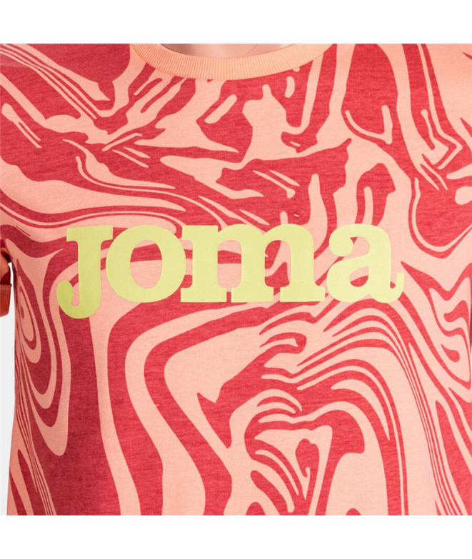 Camiseta De Montaña Joma Camp Naranja Niña