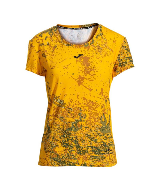 Camiseta Joma Mystic Naranja Mujer