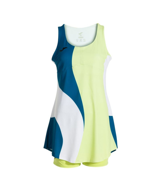 Vestido Joma Challenge Verde Azul Niña