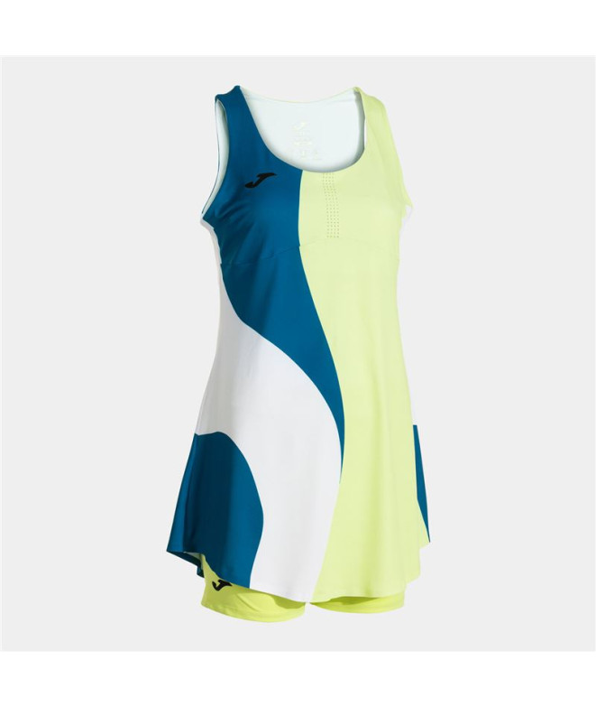 Vestido Joma Challenge Verde Azul Niña