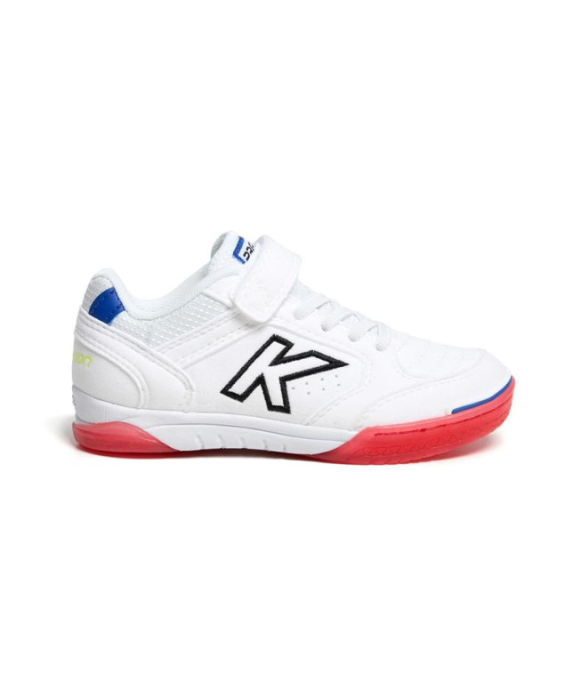 Balones de Fútbol Kelme Ball New Trueno Blanco-Rojo