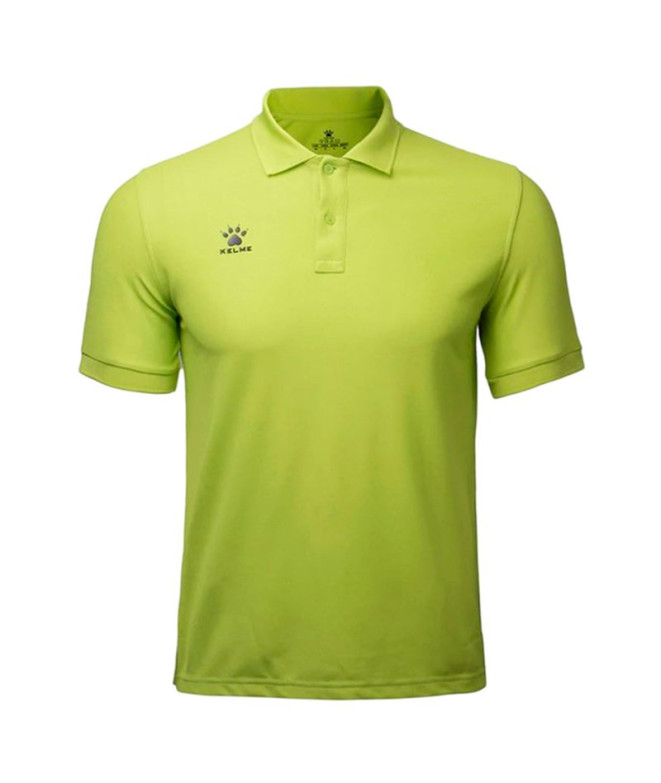 Polo de Football Kelme Manches Courtes Polo Homme Vert Pomme