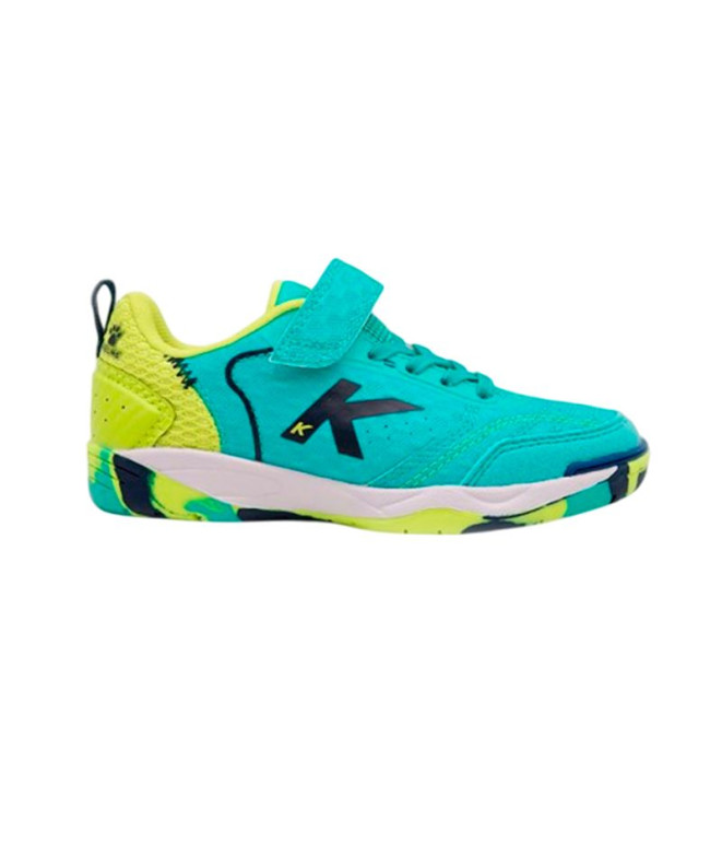 Botas de montaña Kelme Goleiro Kids Elastic Infantil Aqua